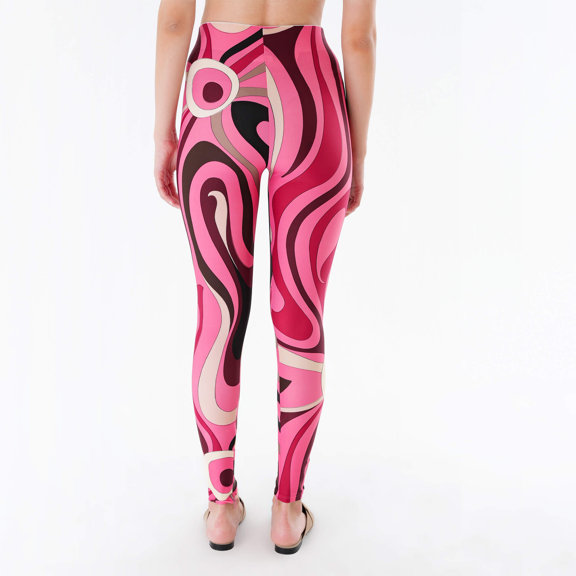 Emilio Pucci - Marmo Print Leggings M